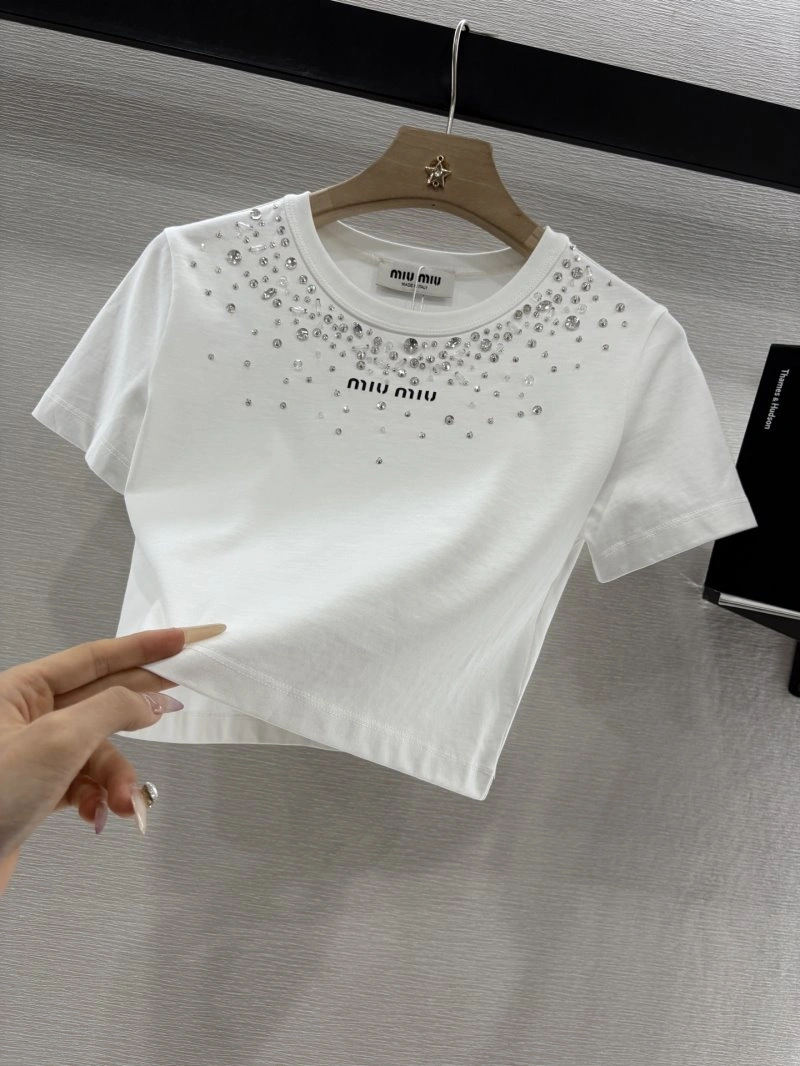Miu Miu T-Shirts Trendsetting 154373