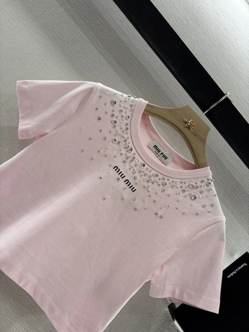 Miu Miu T-Shirts Snug 154389