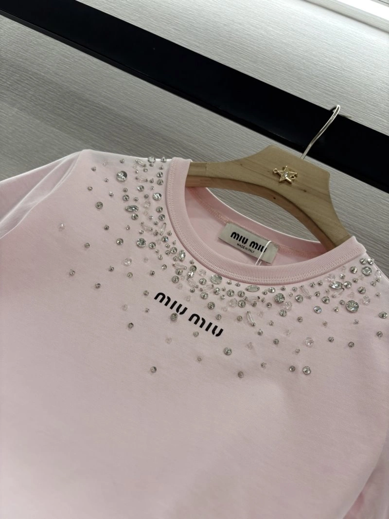 Miu Miu T-Shirts Snug 154389