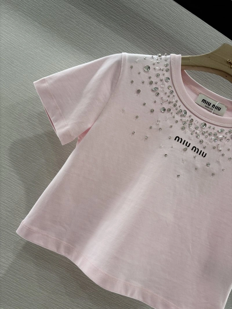 Miu Miu T-Shirts Snug 154389