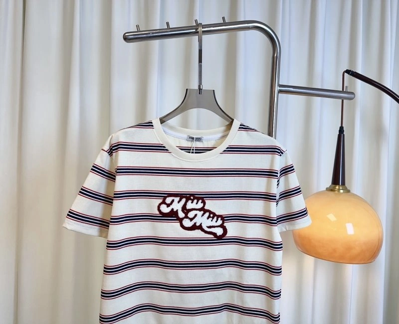 Miu Miu T-Shirts Durable 154381