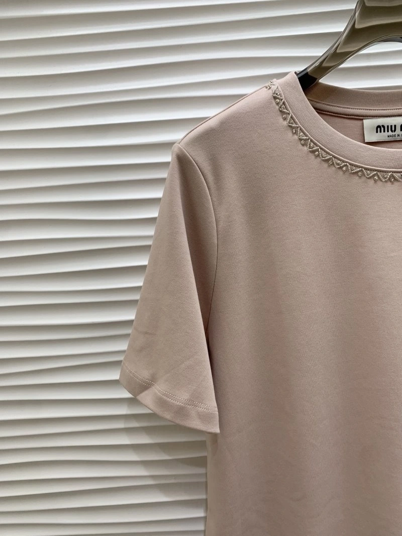ComfortFit Miu Miu T-Shirts 154357