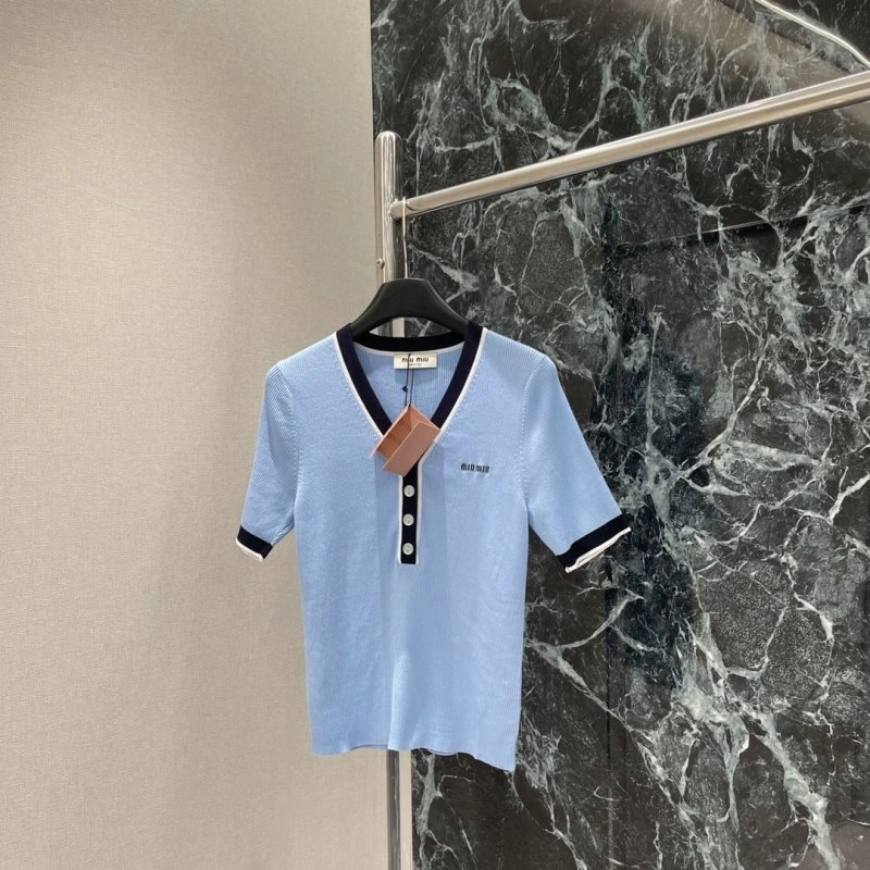 Miu Miu T-Shirts FlexibleFit 154355