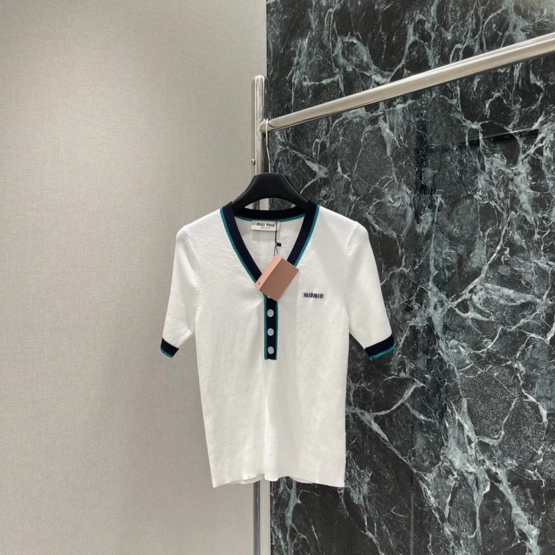 Miu Miu T-Shirts FlexibleFit 154355