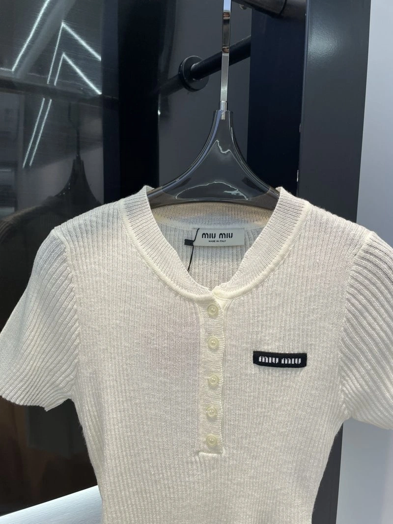 Miu Miu T-Shirts TechFriendly 154354