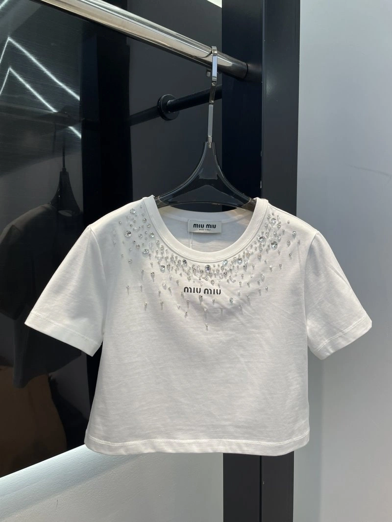 Miu Miu T-Shirts NewStyle 154346