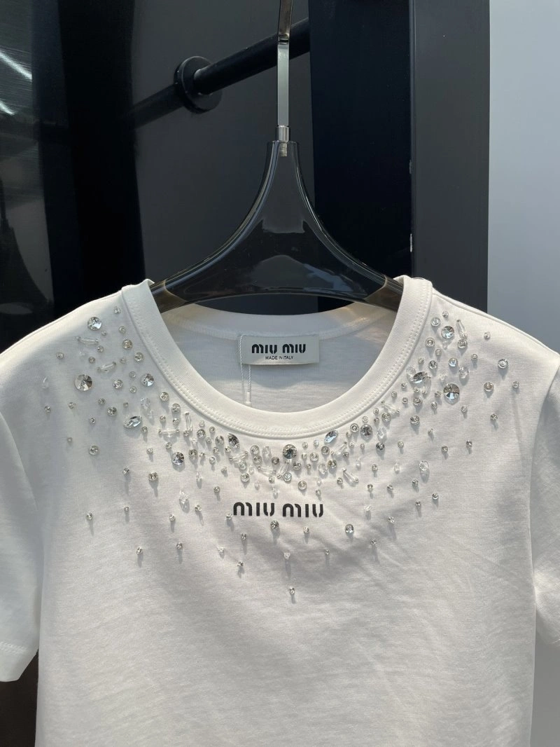 Miu Miu T-Shirts NewStyle 154346