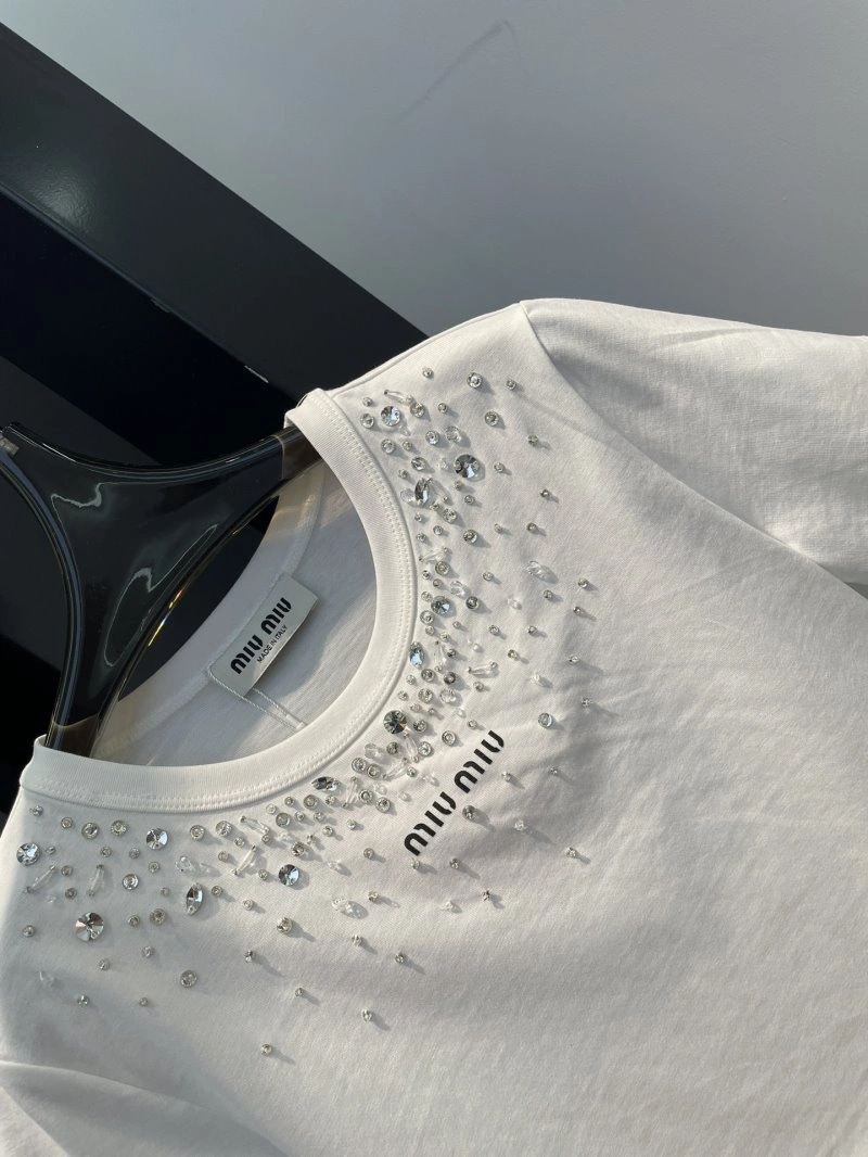 Miu Miu T-Shirts NewStyle 154346