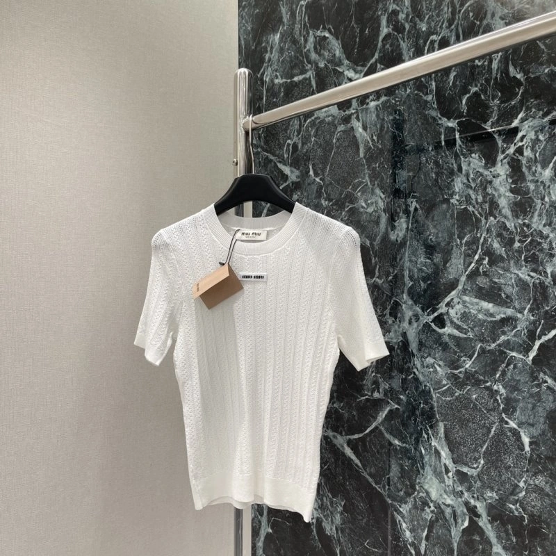 Miu Miu T-Shirts FlexibleFit 152988