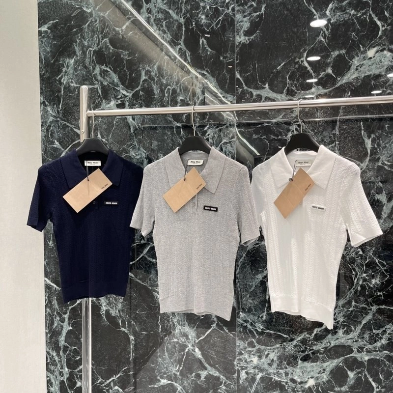Miu Miu T-Shirts Durable 152985