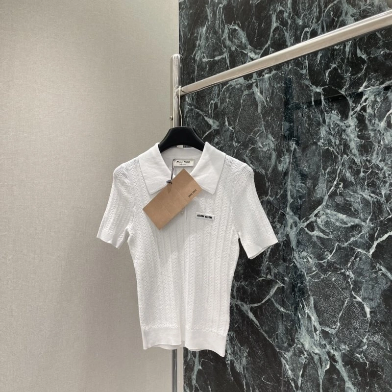 Miu Miu T-Shirts Durable 152985