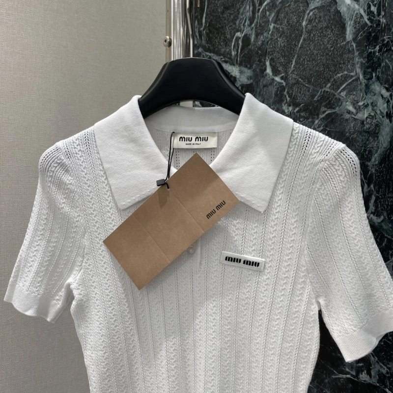 Miu Miu T-Shirts Durable 152985