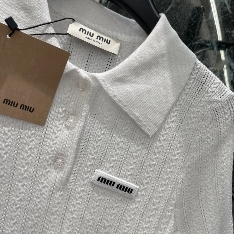 Miu Miu T-Shirts Durable 152985