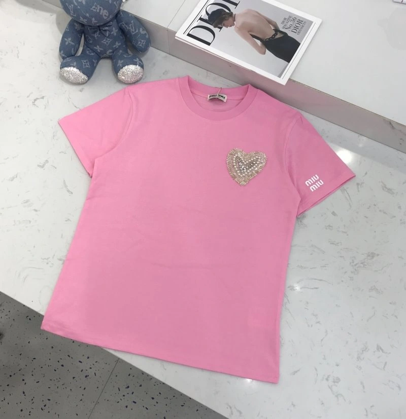 Miu Miu T-Shirts QuickDry 152986
