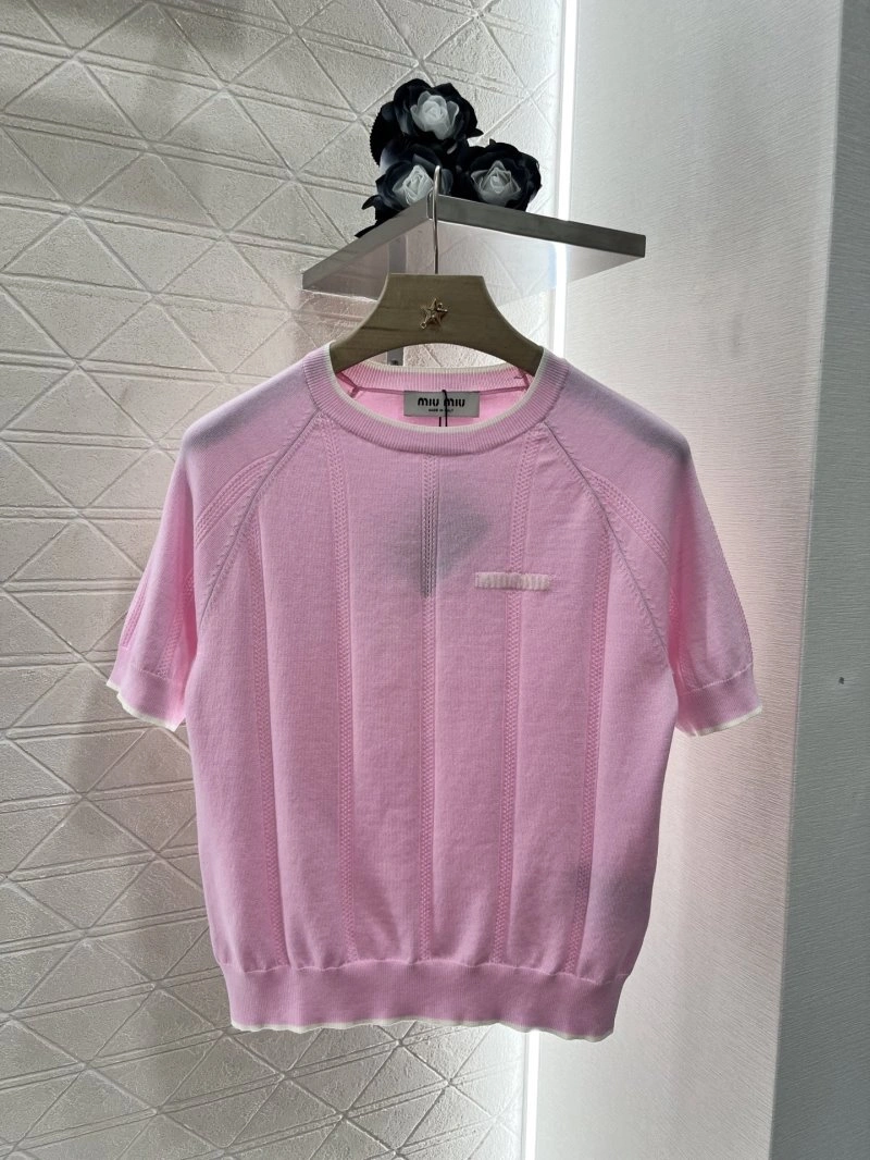 Miu Miu T-Shirts FlexibleFit 152983