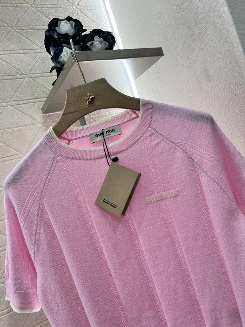 Miu Miu T-Shirts FlexibleFit 152983