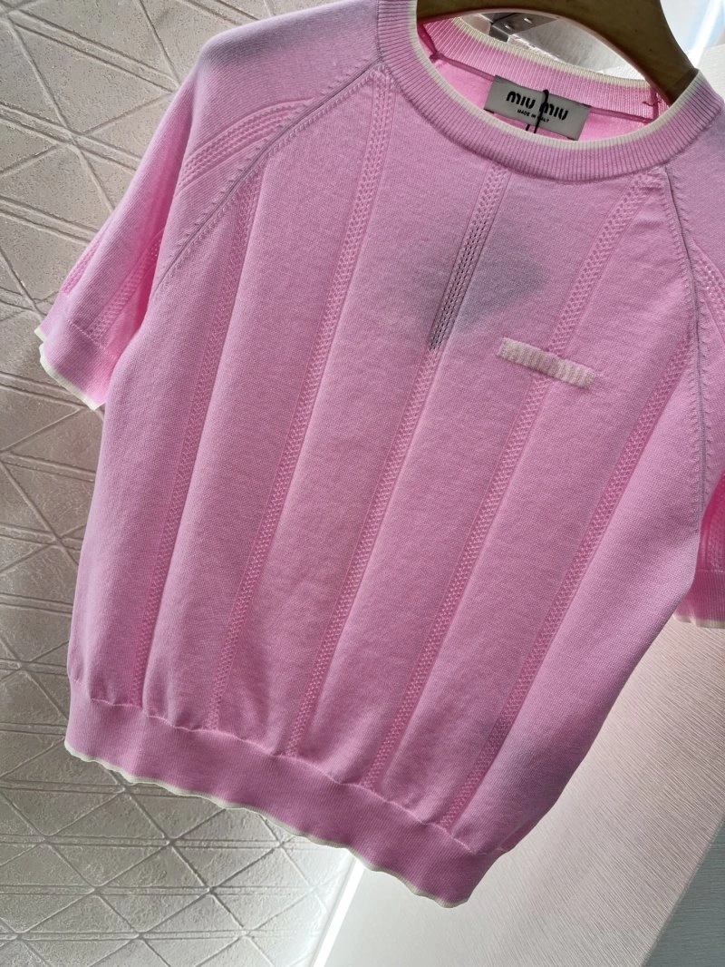 Miu Miu T-Shirts FlexibleFit 152983