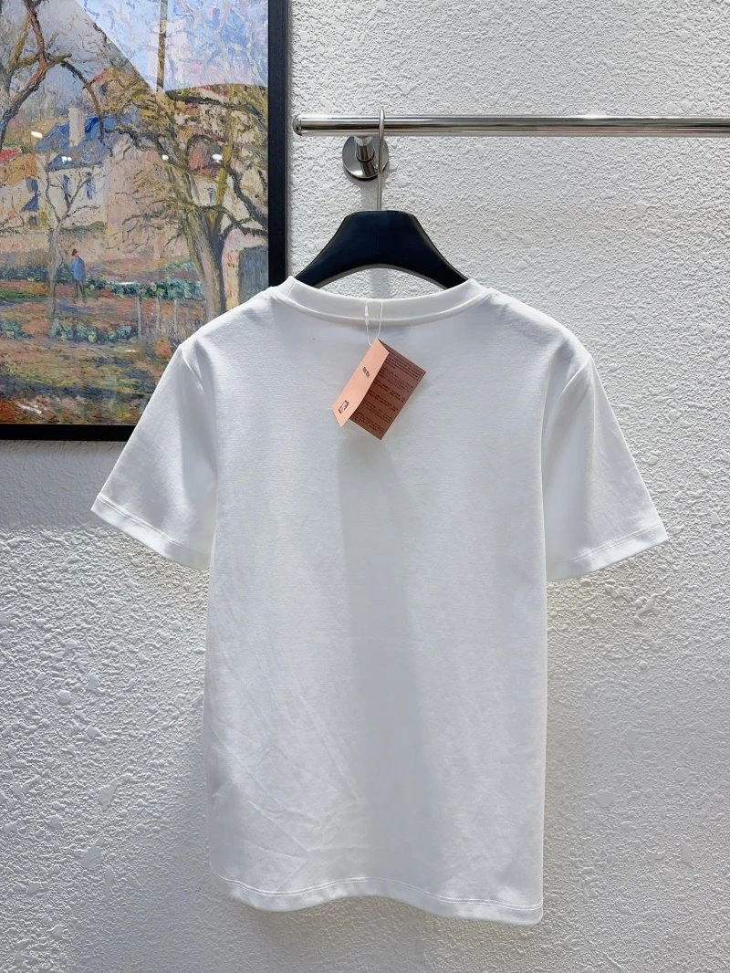 Miu Miu T-Shirts Minimalist 152980