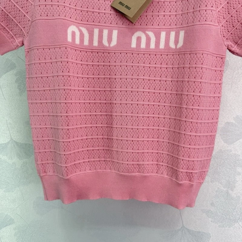 Miu Miu T-Shirts Efficient 152974