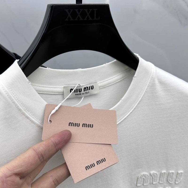 Minimalist Miu Miu T-Shirts 159132