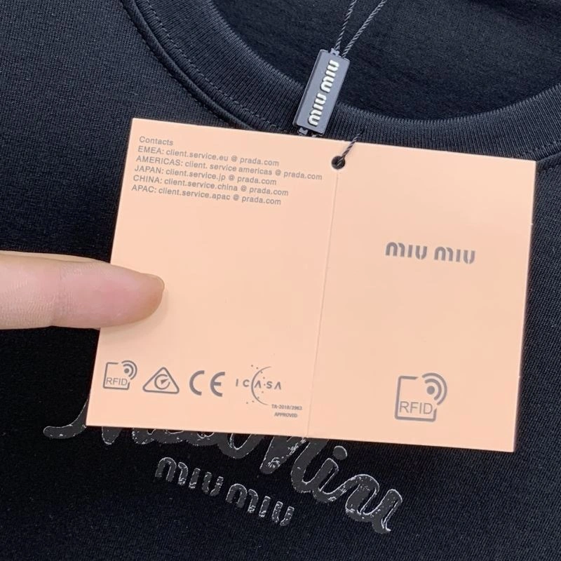 Miu Miu T-Shirts WrinkleFree 159092