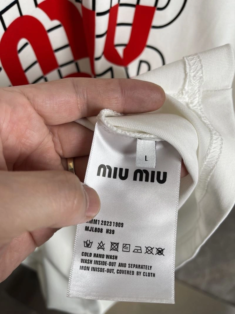 Miu Miu T-Shirts Affordable 159072