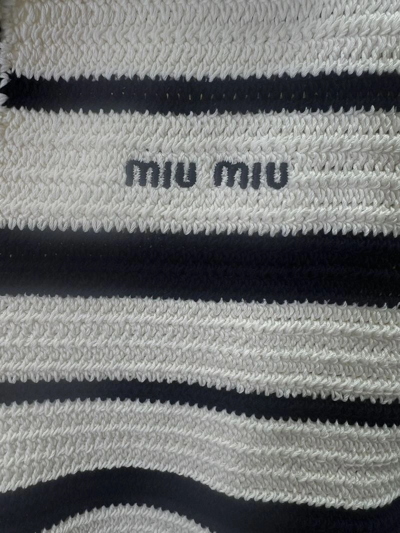 Miu Miu T-Shirts Breathable 159103