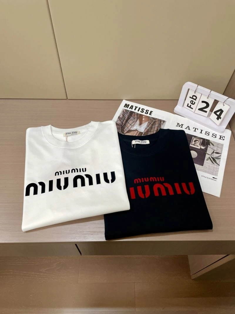 Miu Miu T-Shirts HighQuality 158239