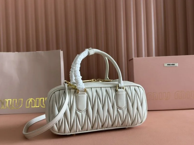 Miu Miu Top Handle Bags SmoothTexture 49114