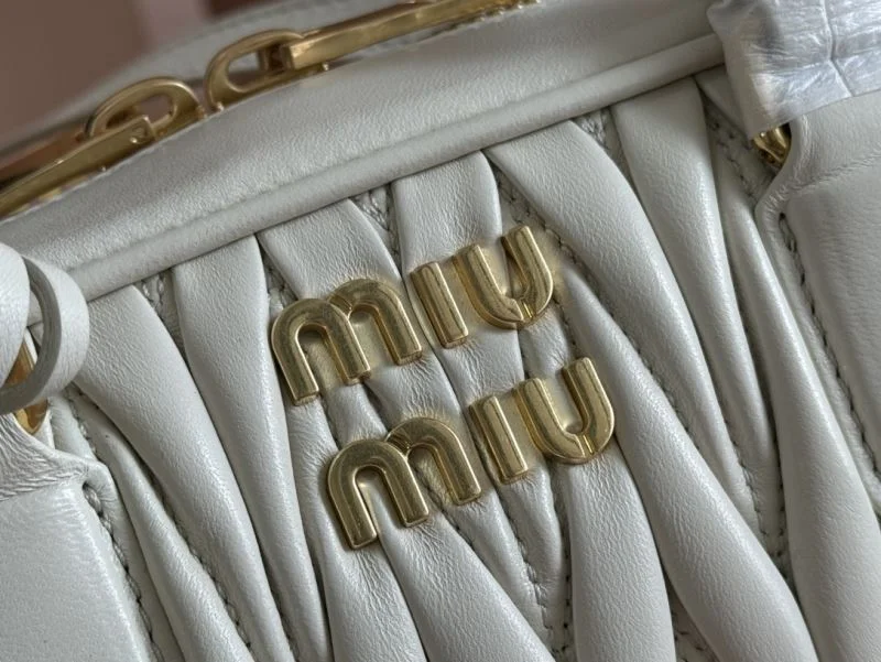 Miu Miu Top Handle Bags SmoothTexture 49114