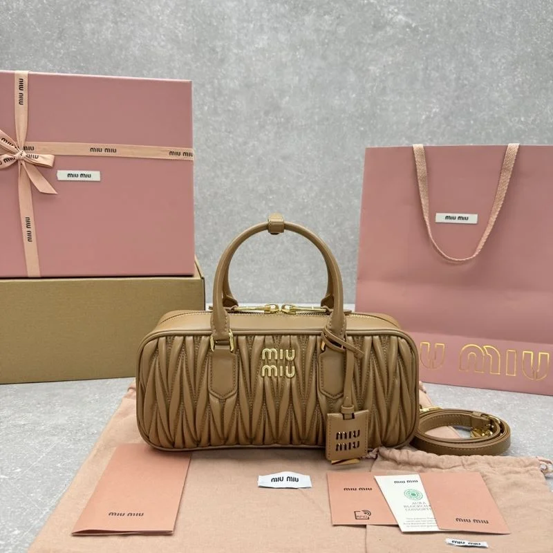 WaterResistant Miu Miu Top Handle Bags 55655