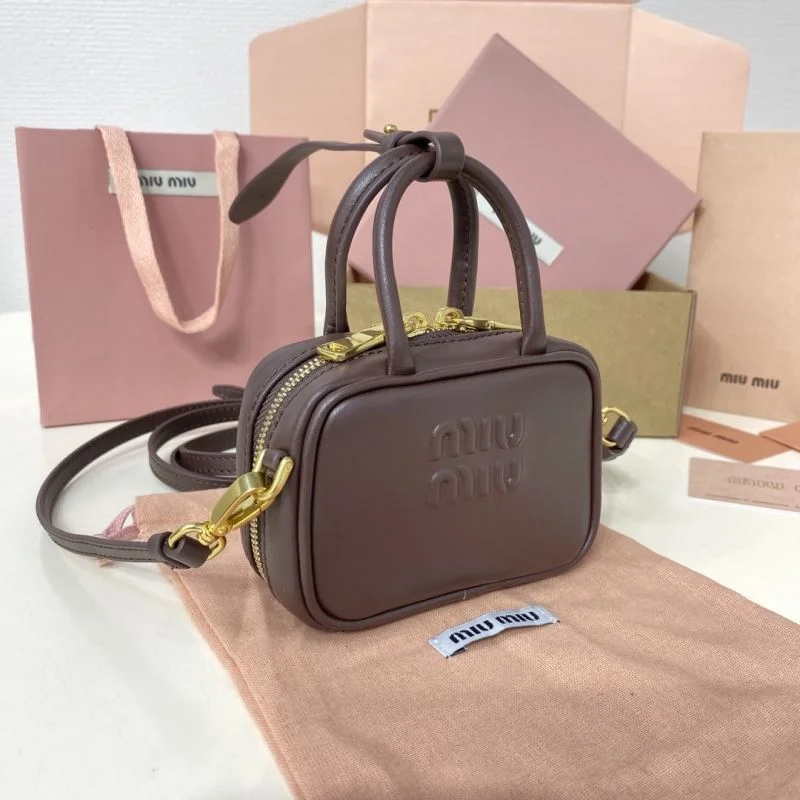 Minimalist Miu Miu Top Handle Bags 43739