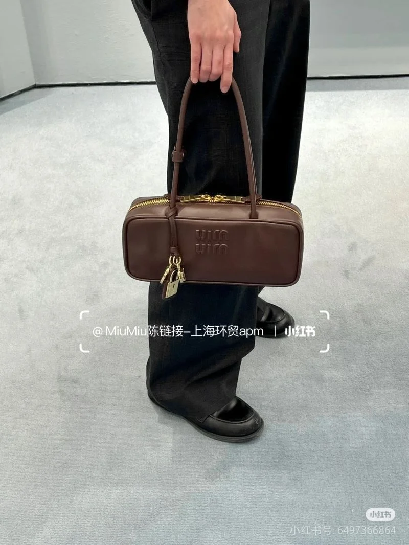 Stretchable Miu Miu Top Handle Bags 43495