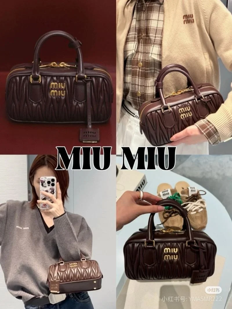 Neat Miu Miu Top Handle Bags 43478