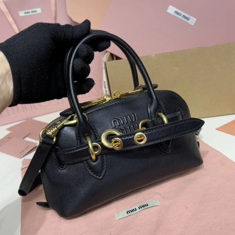 Miu Miu Top Handle Bags SmoothTexture 43434