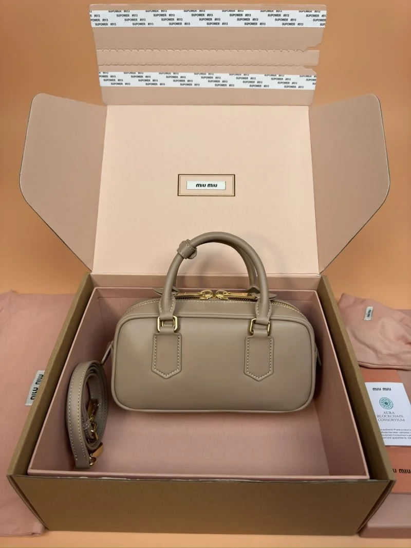 Breathable Miu Miu Top Handle Bags 55960