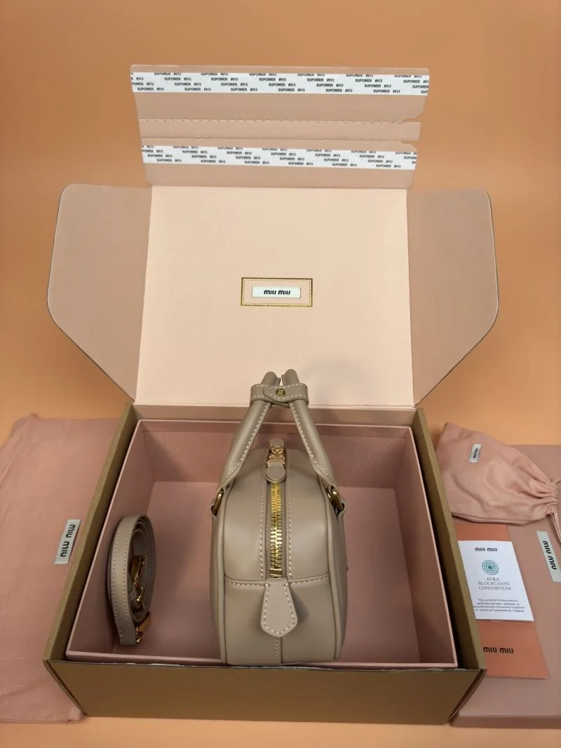Breathable Miu Miu Top Handle Bags 55960