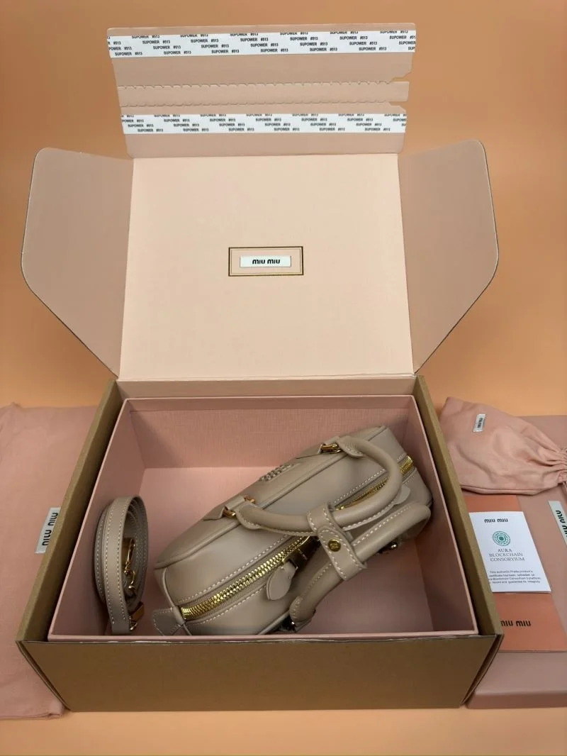 Breathable Miu Miu Top Handle Bags 55960
