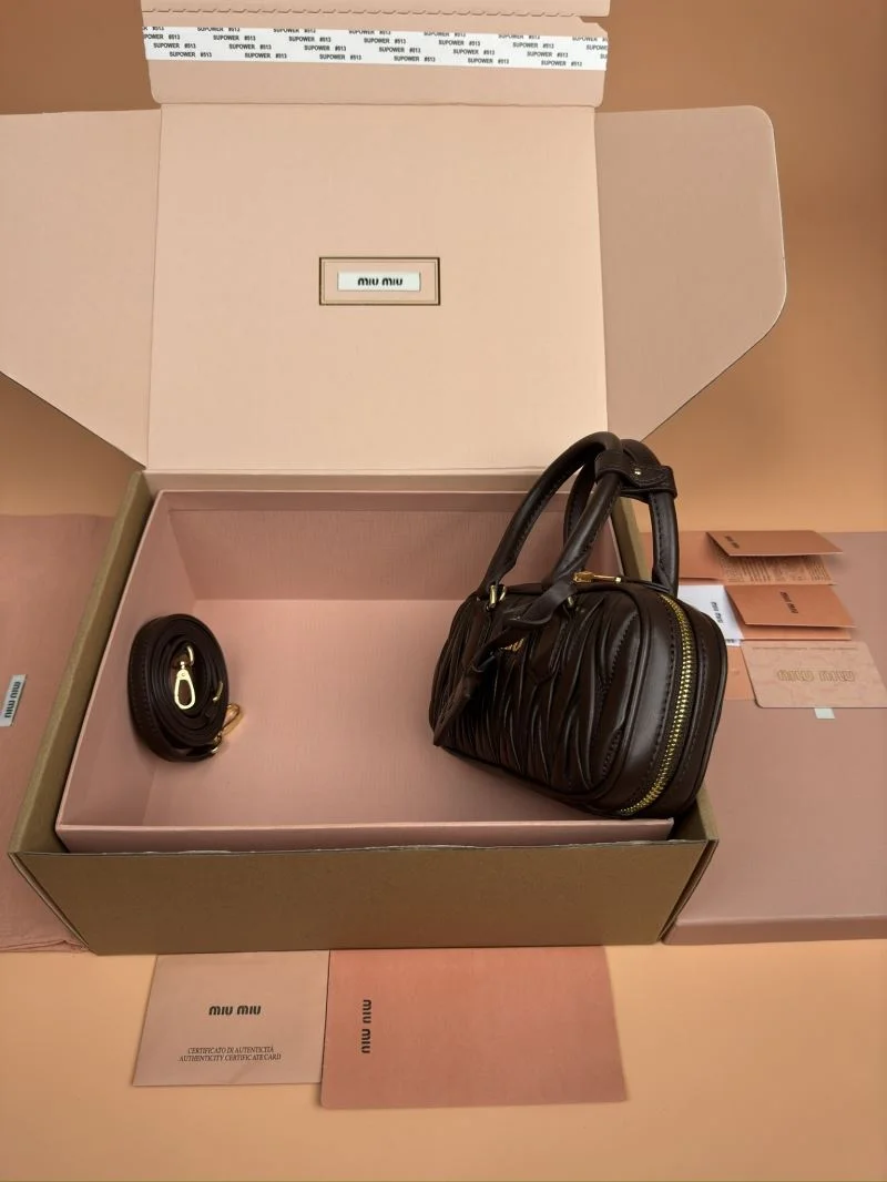 Tailored Miu Miu Top Handle Bags 55922