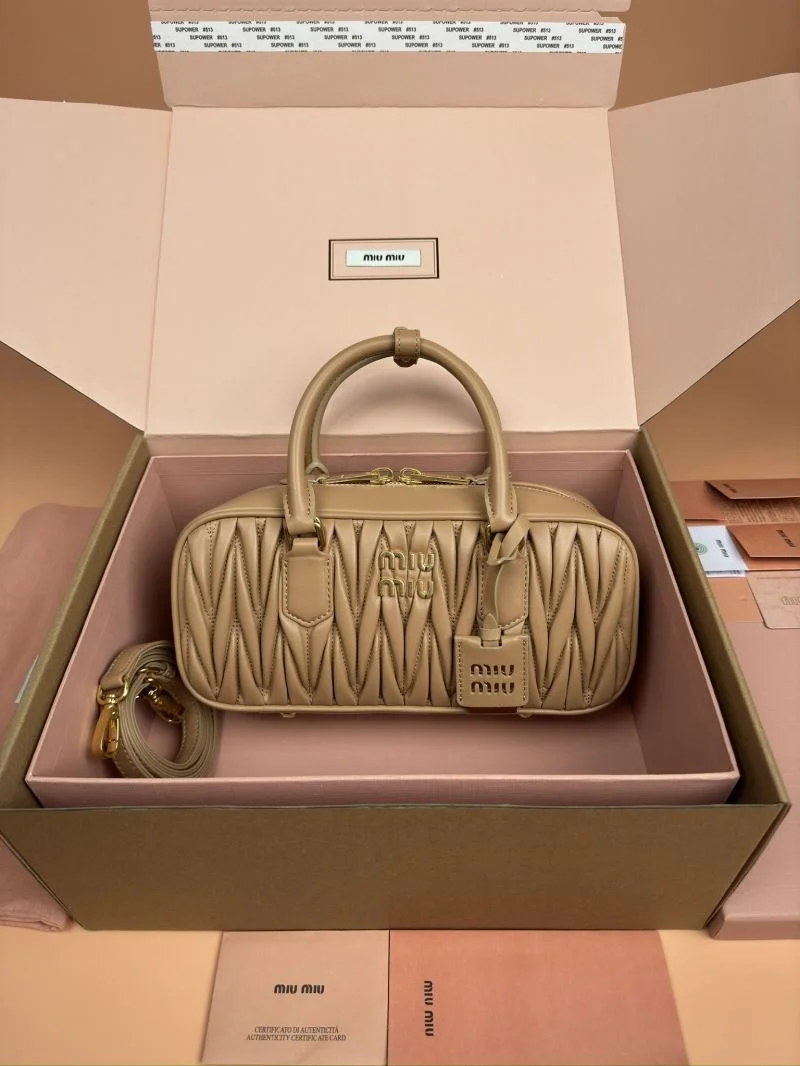 ZipUp Miu Miu Top Handle Bags 55946