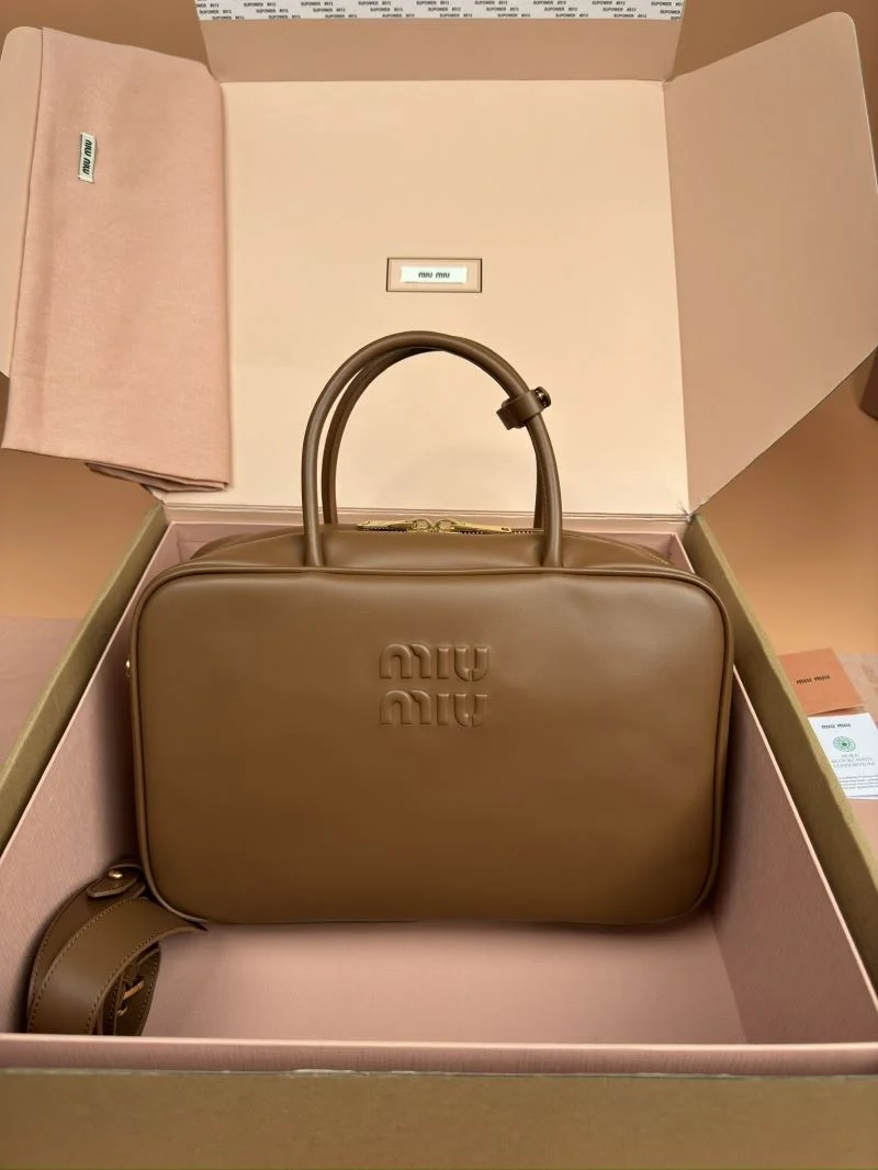 Miu Miu Top Handle Bags SmoothTexture 55896