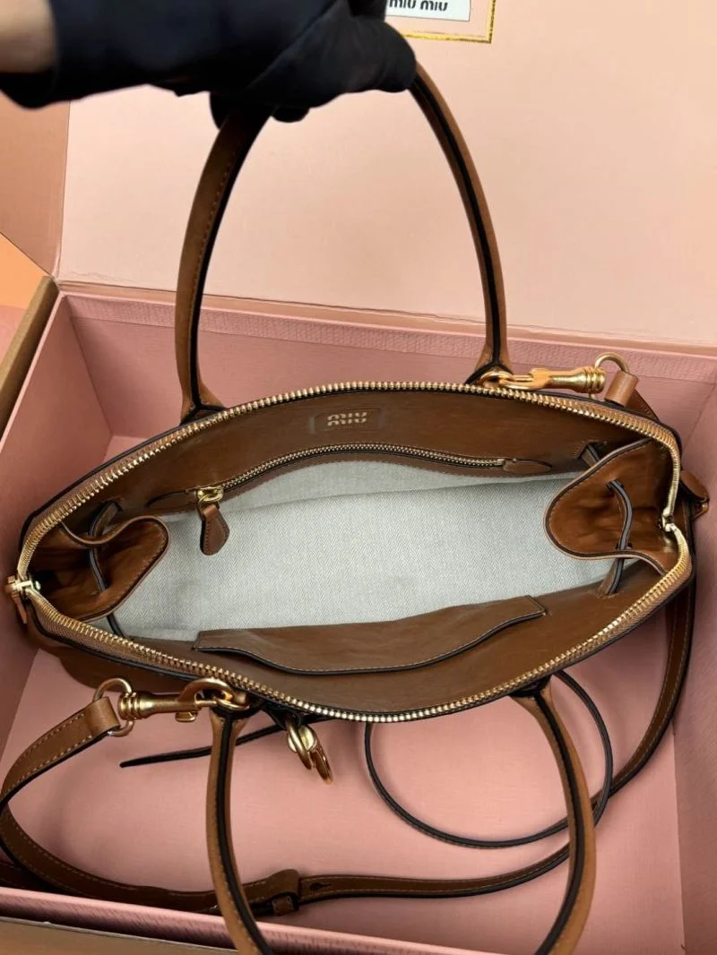 Functional Miu Miu Top Handle Bags 55836
