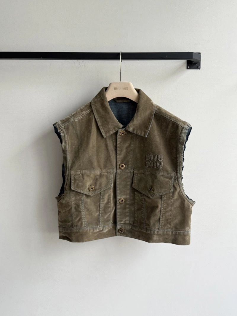 Tailored Miu Miu Vest 150952
