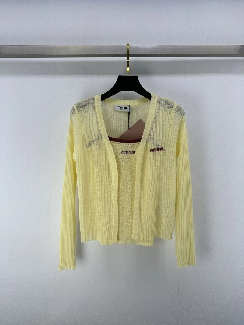 Breathable Miu Miu Vest 148326