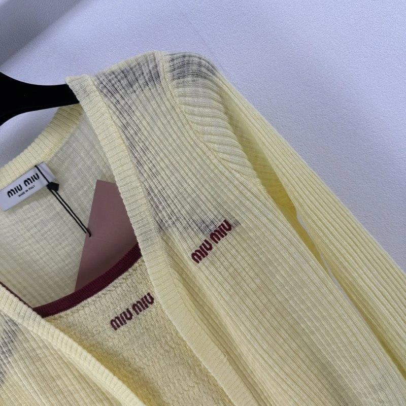 Breathable Miu Miu Vest 148326