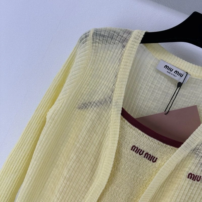 Breathable Miu Miu Vest 148326
