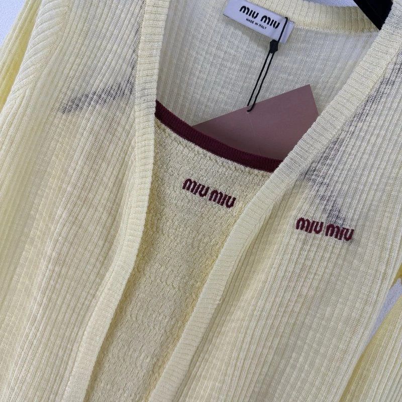 Breathable Miu Miu Vest 148326