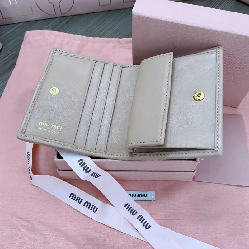 ZipUp Miu Miu Wallets Purse 43682