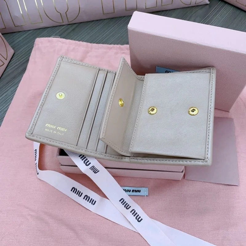 ZipUp Miu Miu Wallets Purse 43682