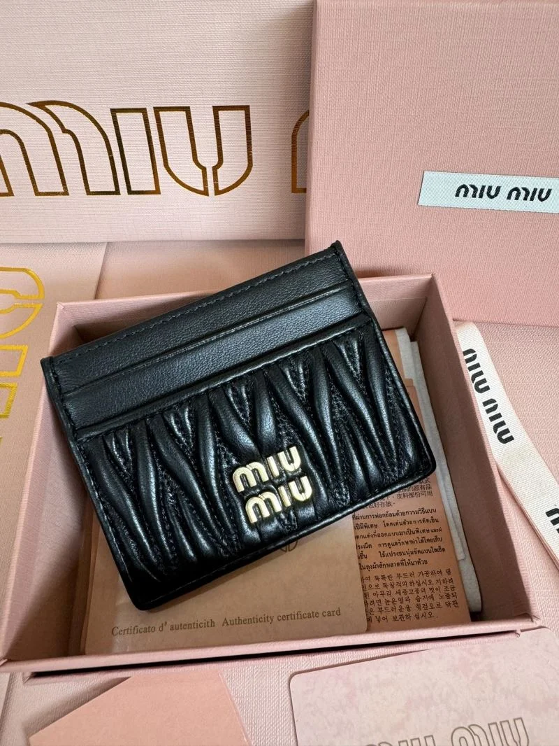 SmoothTexture Miu Miu Wallets Purse 43679